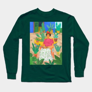 Frida Khalo Long Sleeve T-Shirt